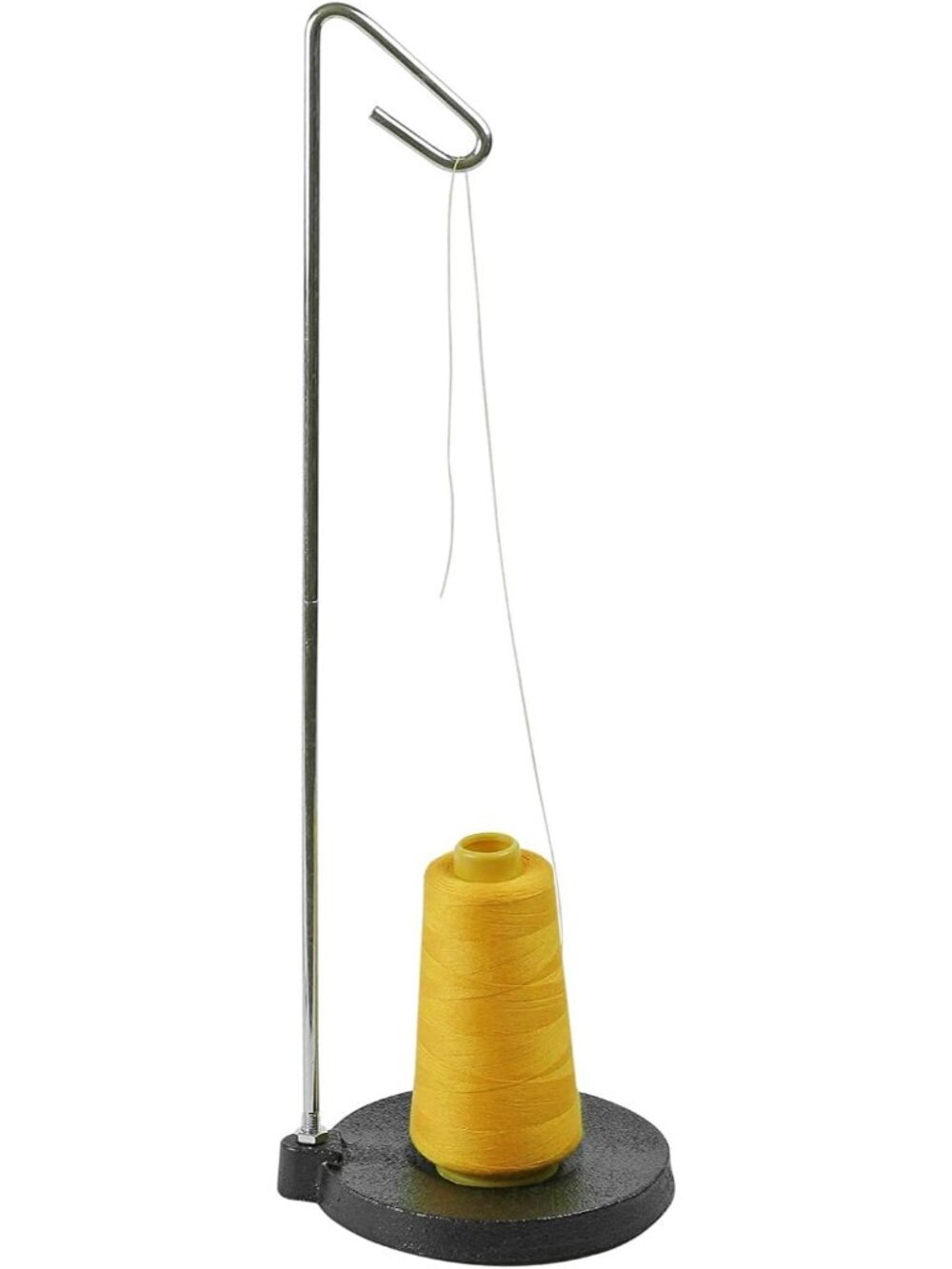 Heavy Duty Cast Iron Single Cone Spool Thread Stand Sewing Embroidery Quilt